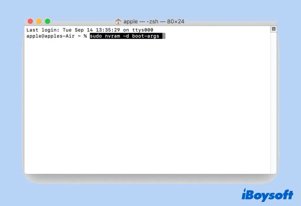 Mac Einzelbenutzermodus durch Terminal beenden