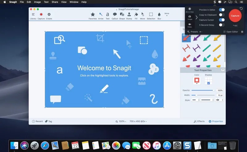 Snagit Snipping Tools