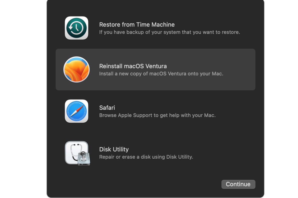 How to get out of Recovery Mode on Mac