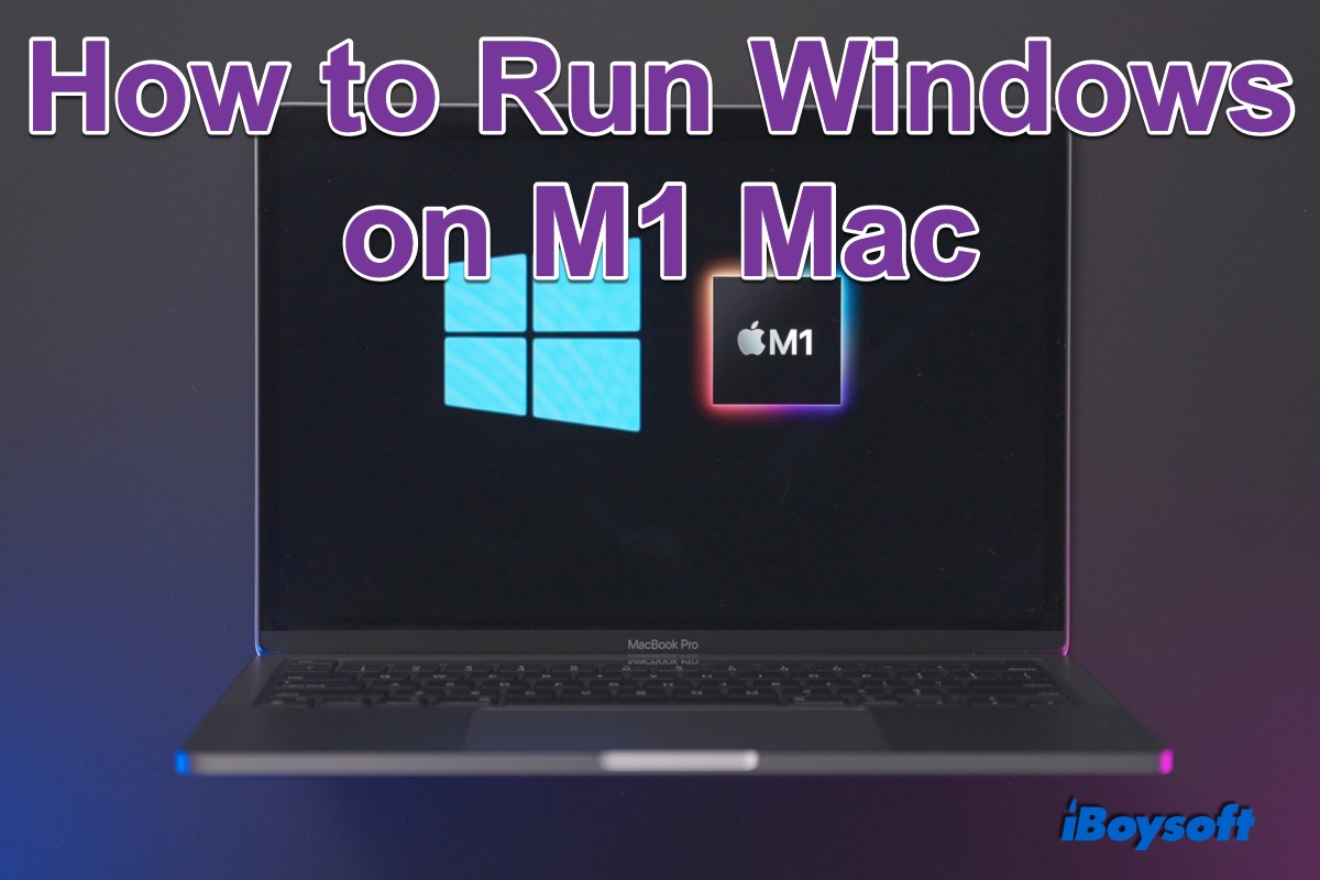 run Windows on M1 Mac