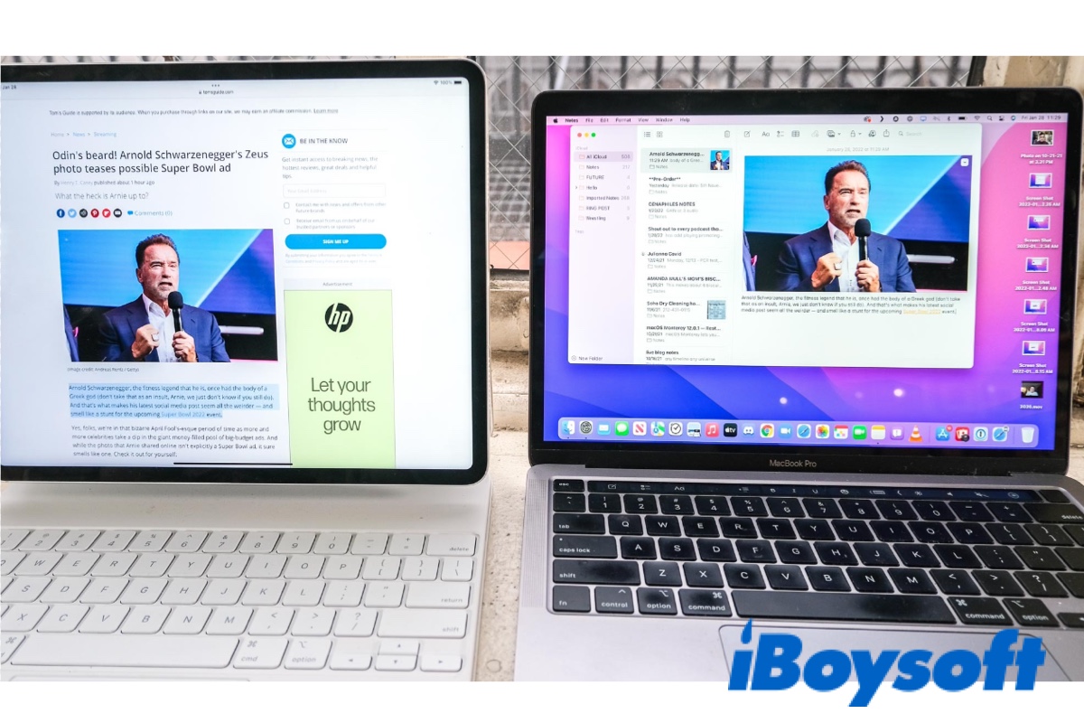 Universal Control not working on Mac and iPad