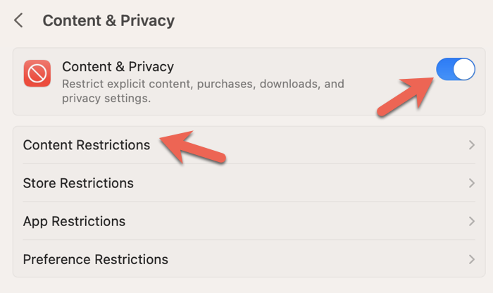 how to block a website on Mac