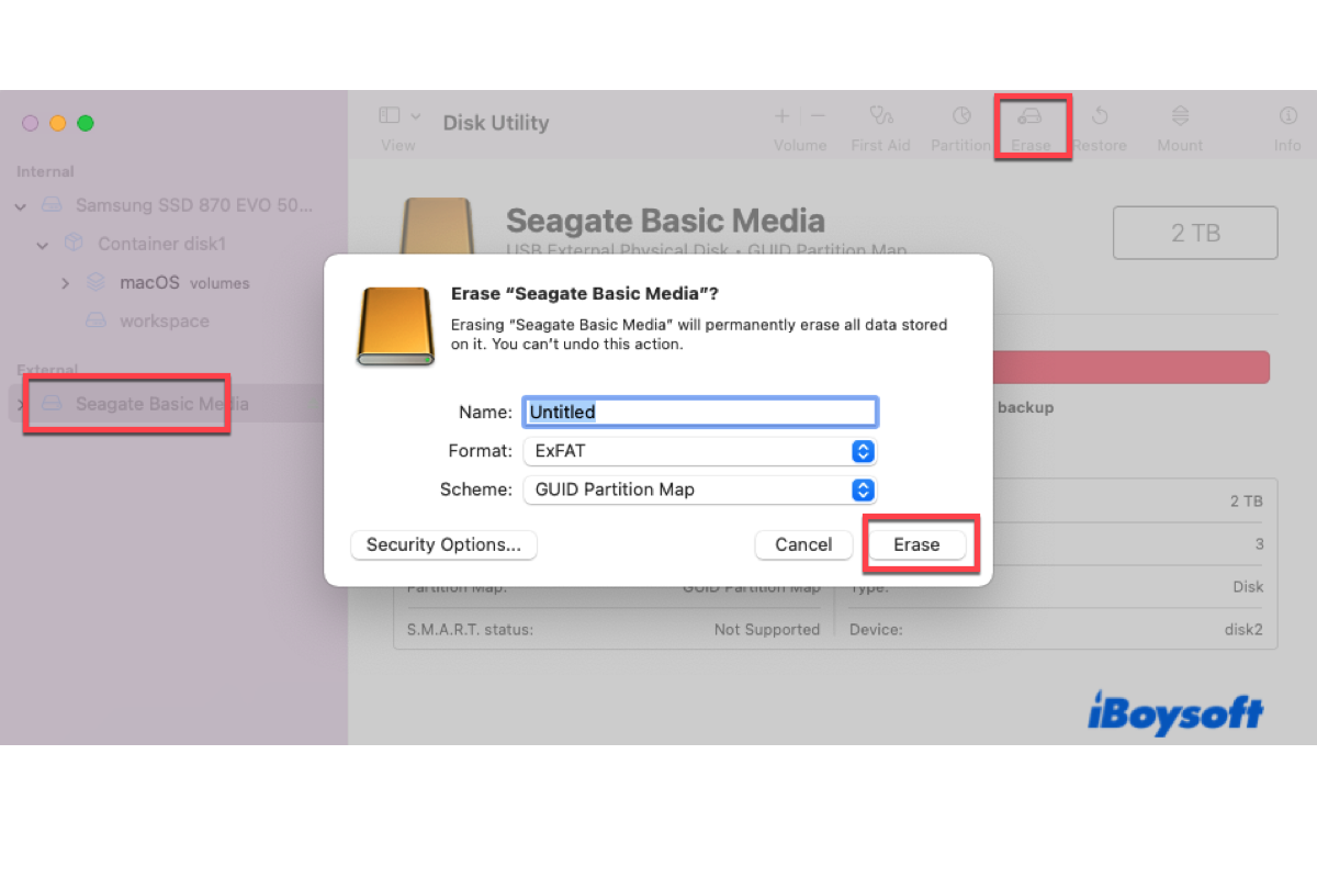 how to format external hard drive for Mac and PC