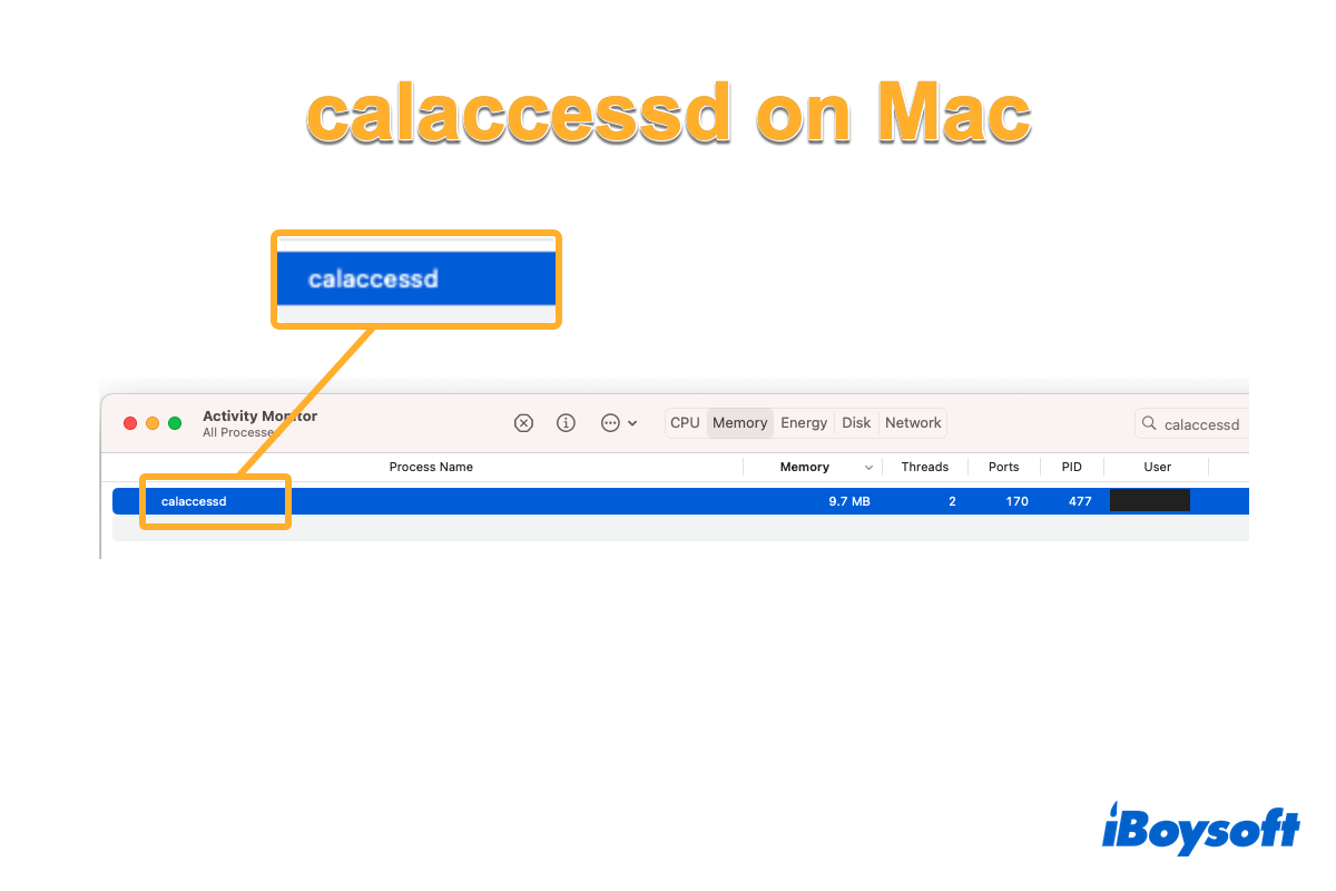 calaccessd on Mac