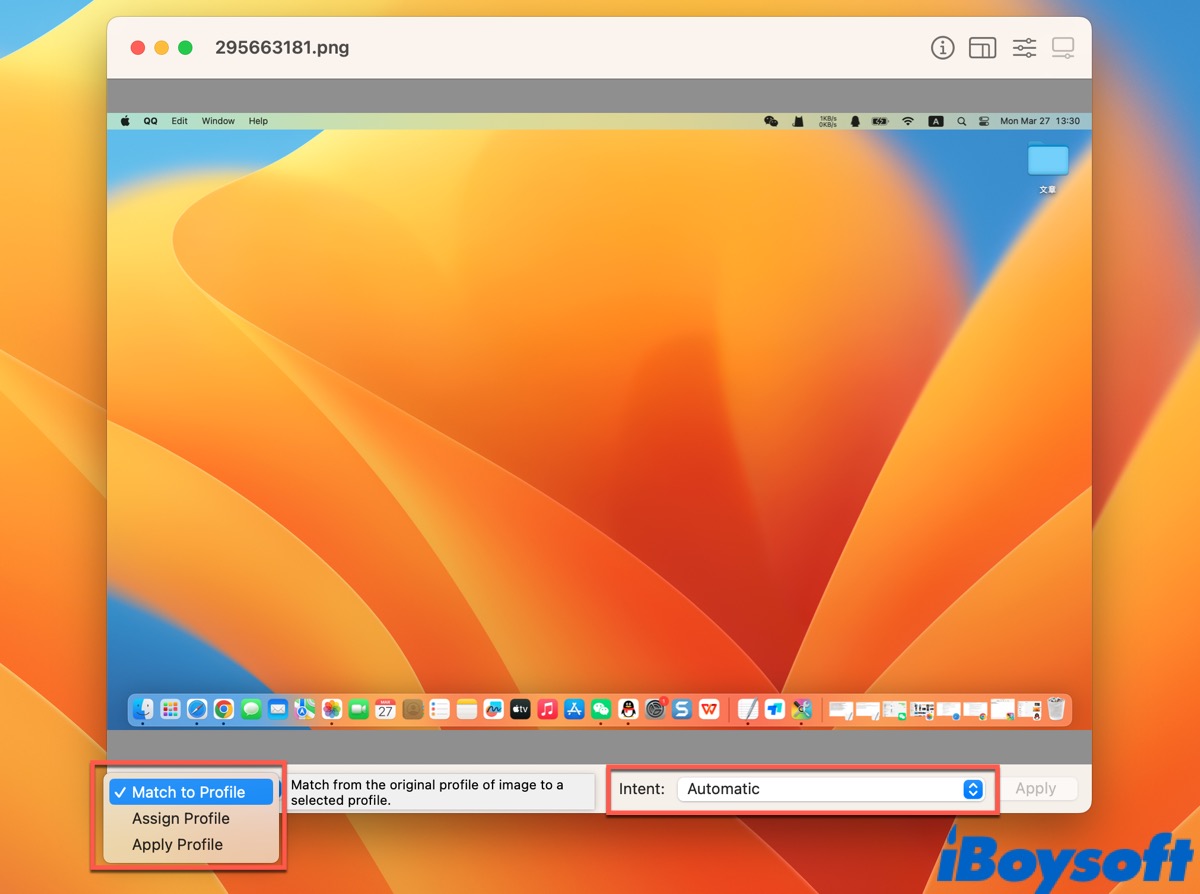 Modify image colors