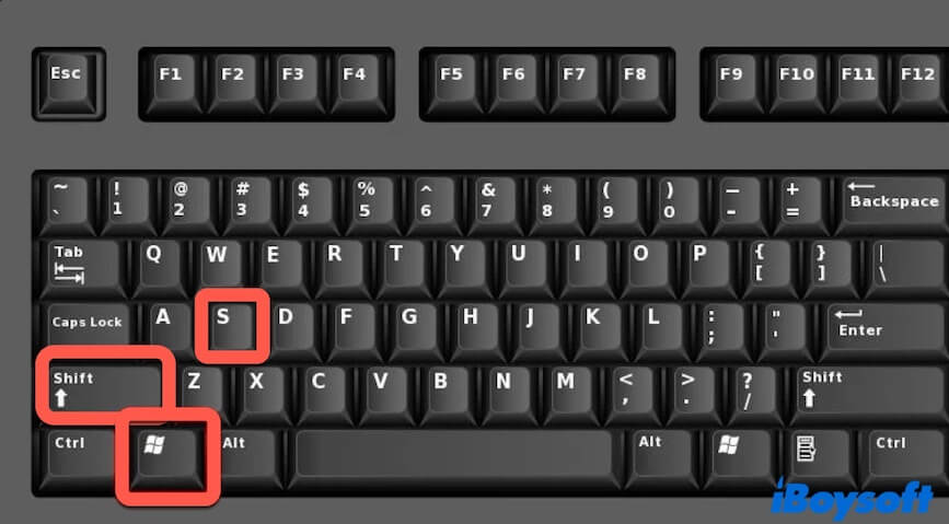 Command Shift 4 on Windows