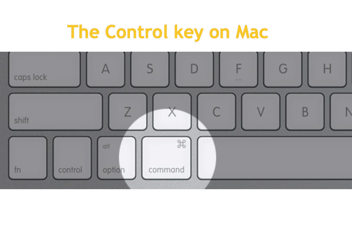 Control key on Mac