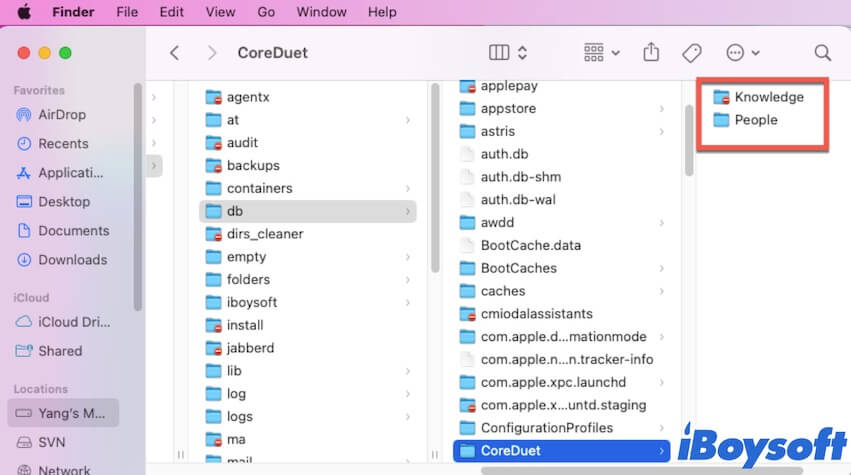 remove Coreduetd on Mac