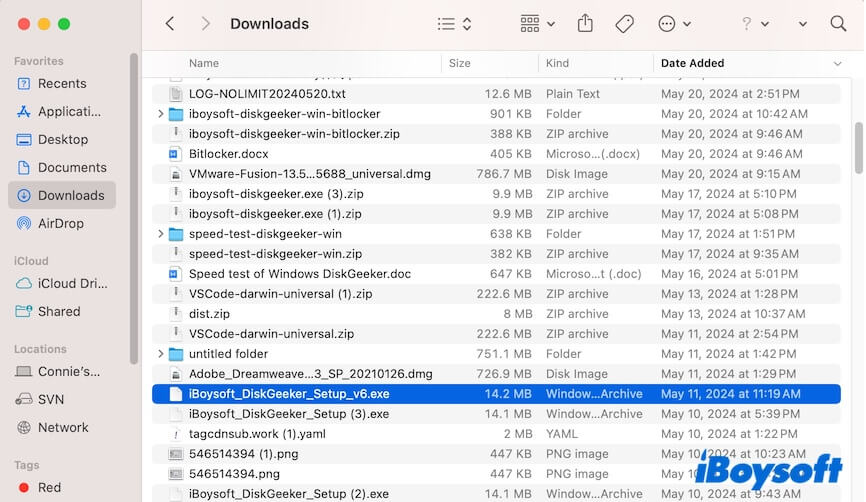 open exe file on Mac