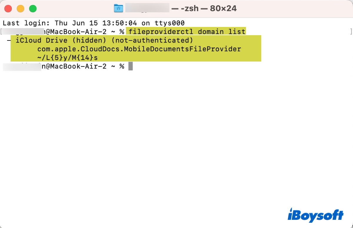 List the file providers that are currently using fileproviderd