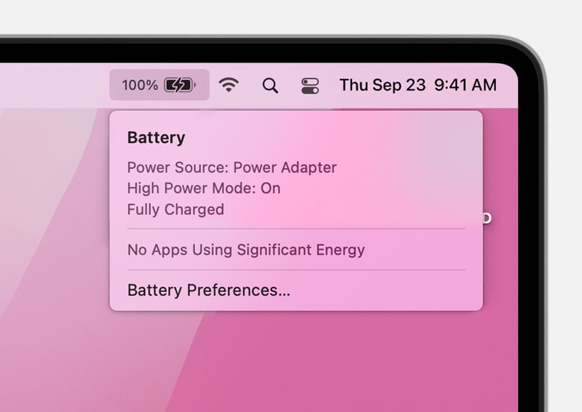 High Power Mode enabled