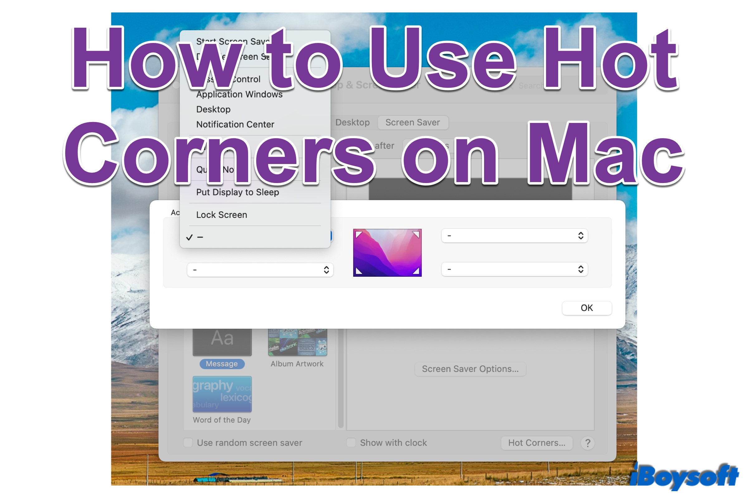 Hot Corners Mac