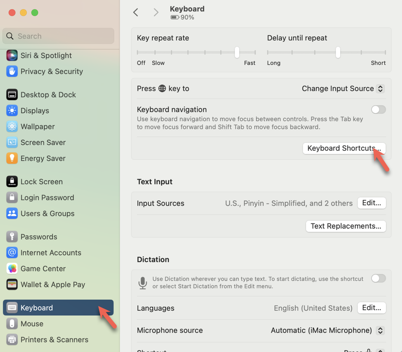 How to change function key behavior on Mac