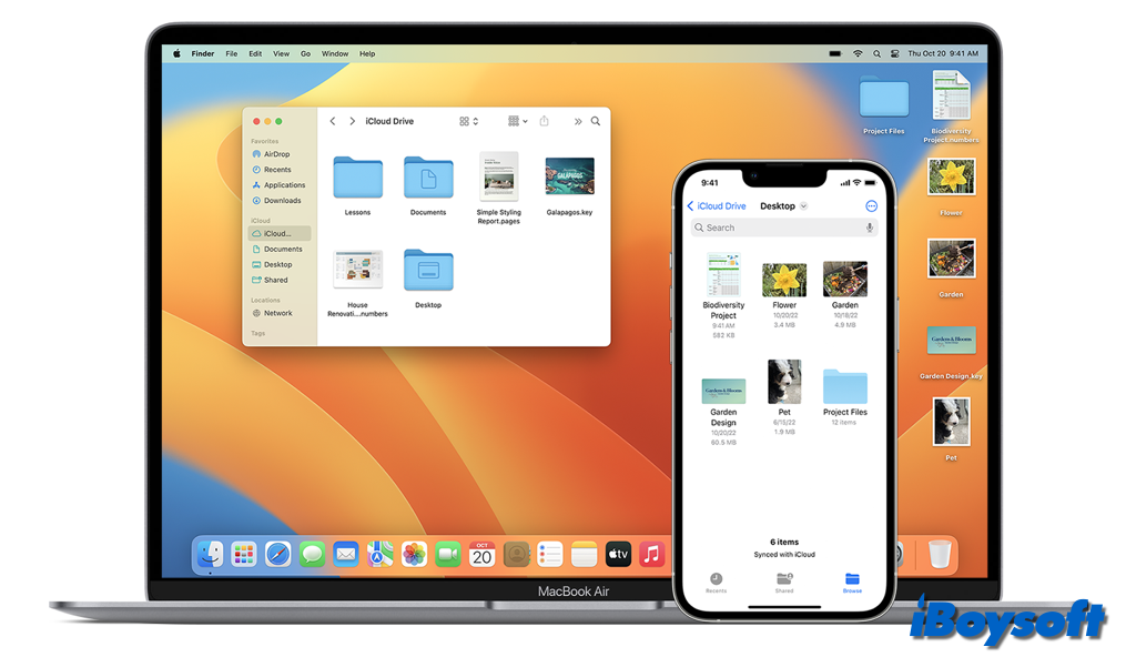 icloud drive desktop and documents