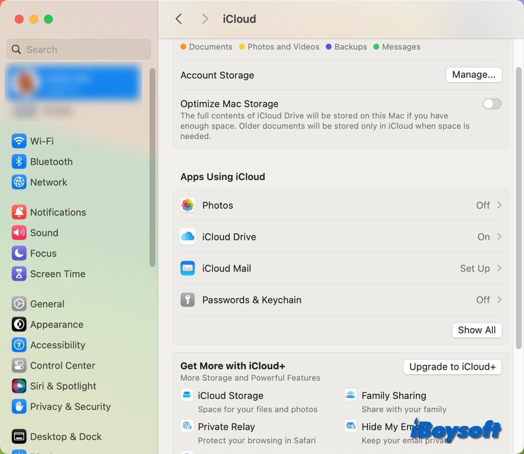 icloud vs icloud drive