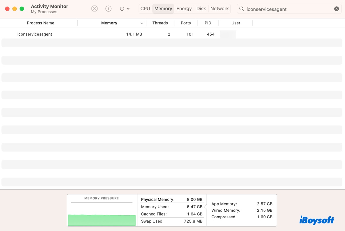What is iconservicesagent on Mac