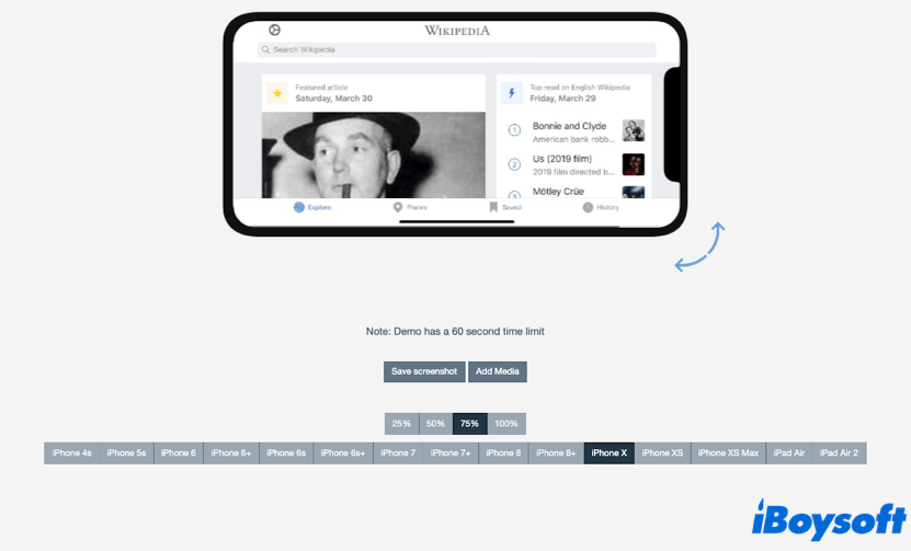 Appetize iOS emulator for Mac