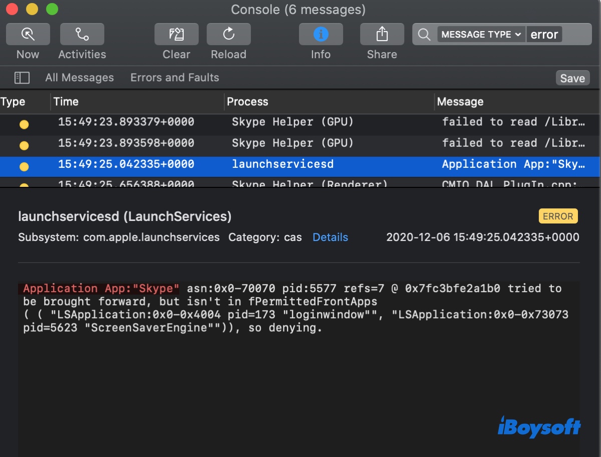 Find the culprit in the Console app
