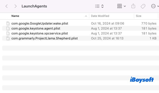 check-the-launchagents-folder
