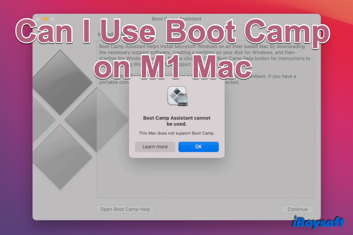 m1 bootcamp