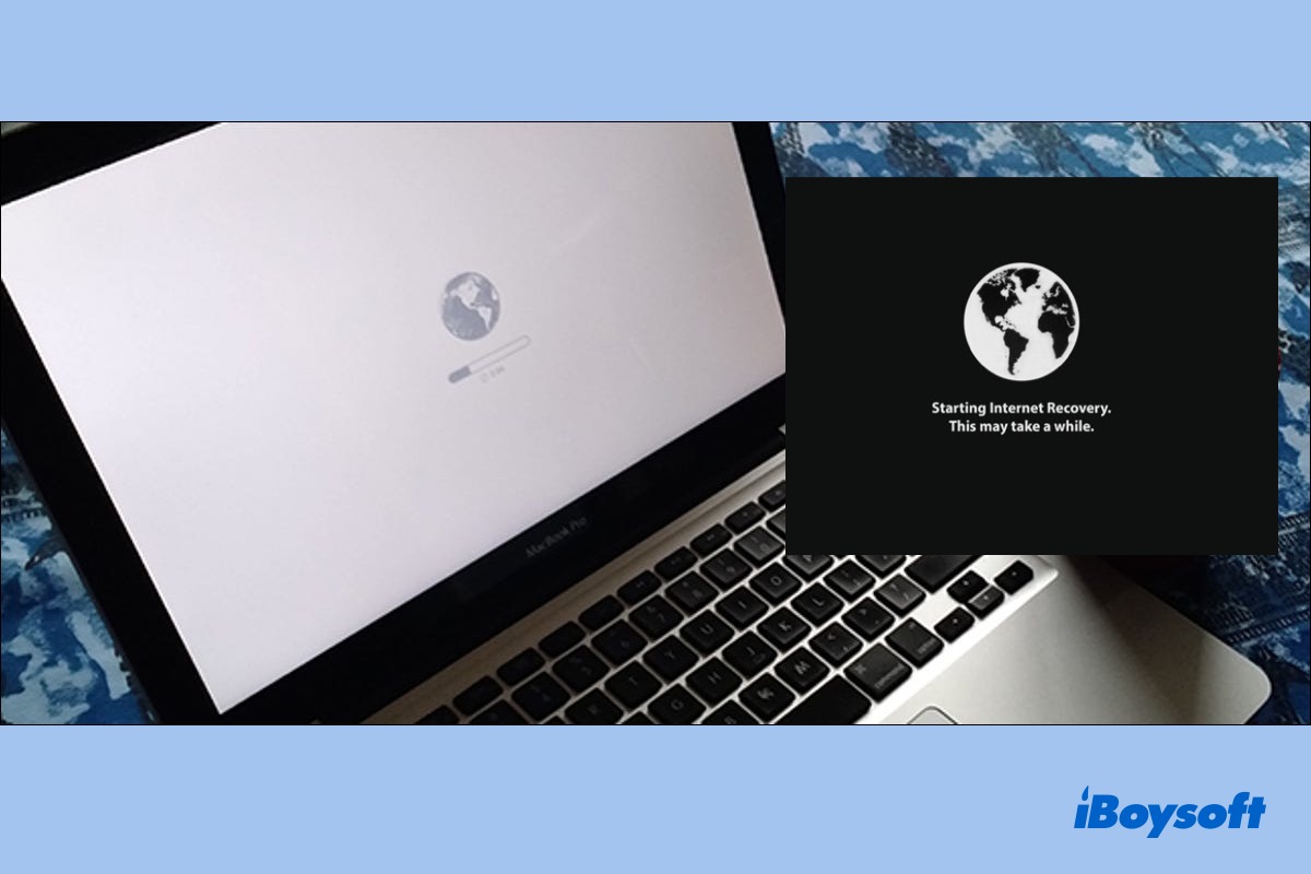 Start Mac into Internet Recovery Mode