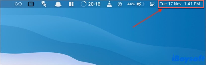 access Notification Center on macOS Big Sur and later