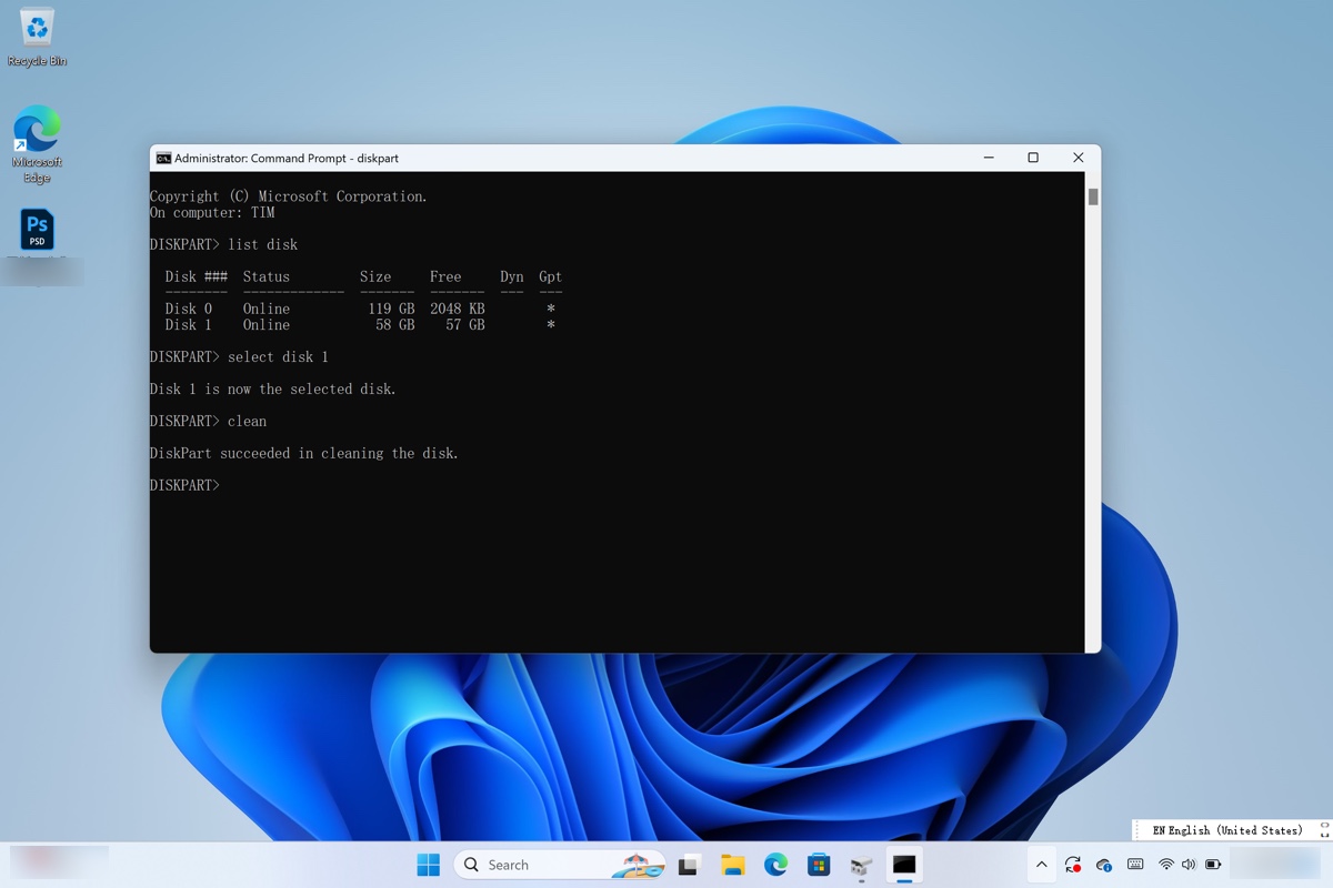 Clean Mac OS Extended Journaled drive on Windows before formatting