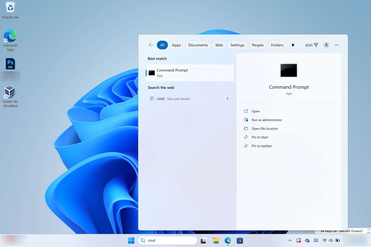 Run command prompt as administrator