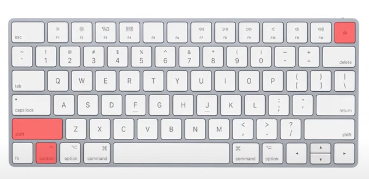 macOS sleep keyboard shortcut