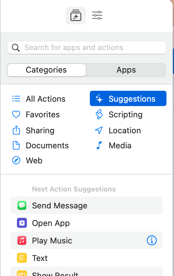 add shortcut