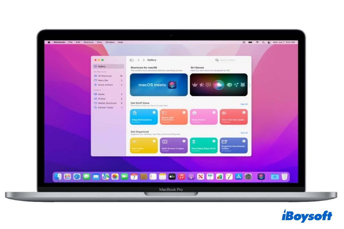 Mac shortcuts app