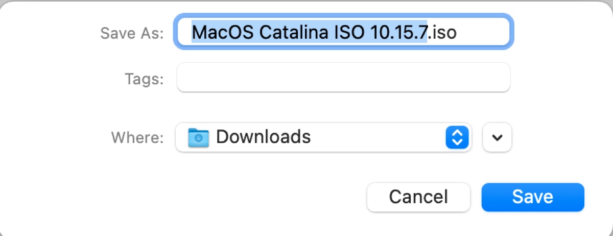 How to download macOS Catalina ISO