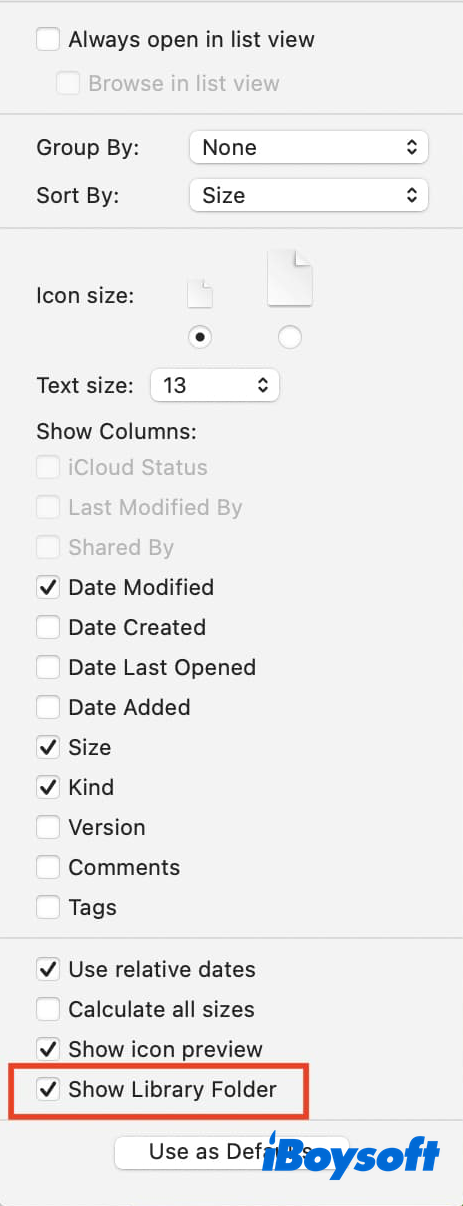 macOS Folders