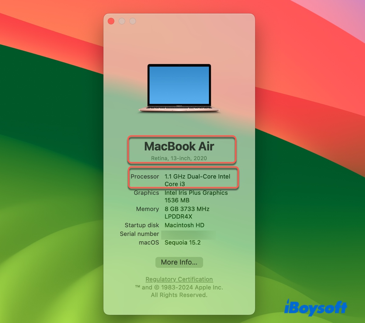 Check your Mac year and model