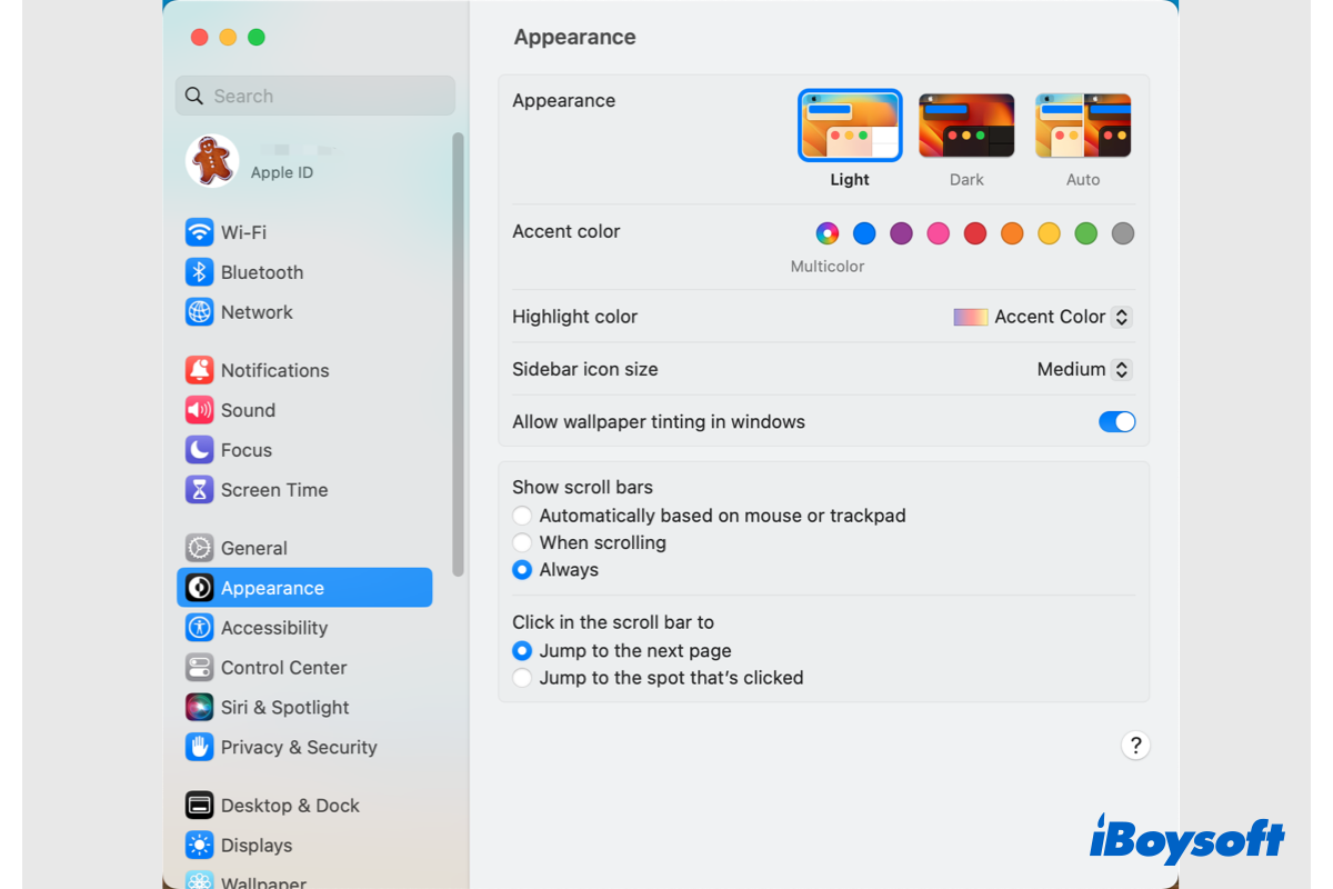 macos ventura system settings