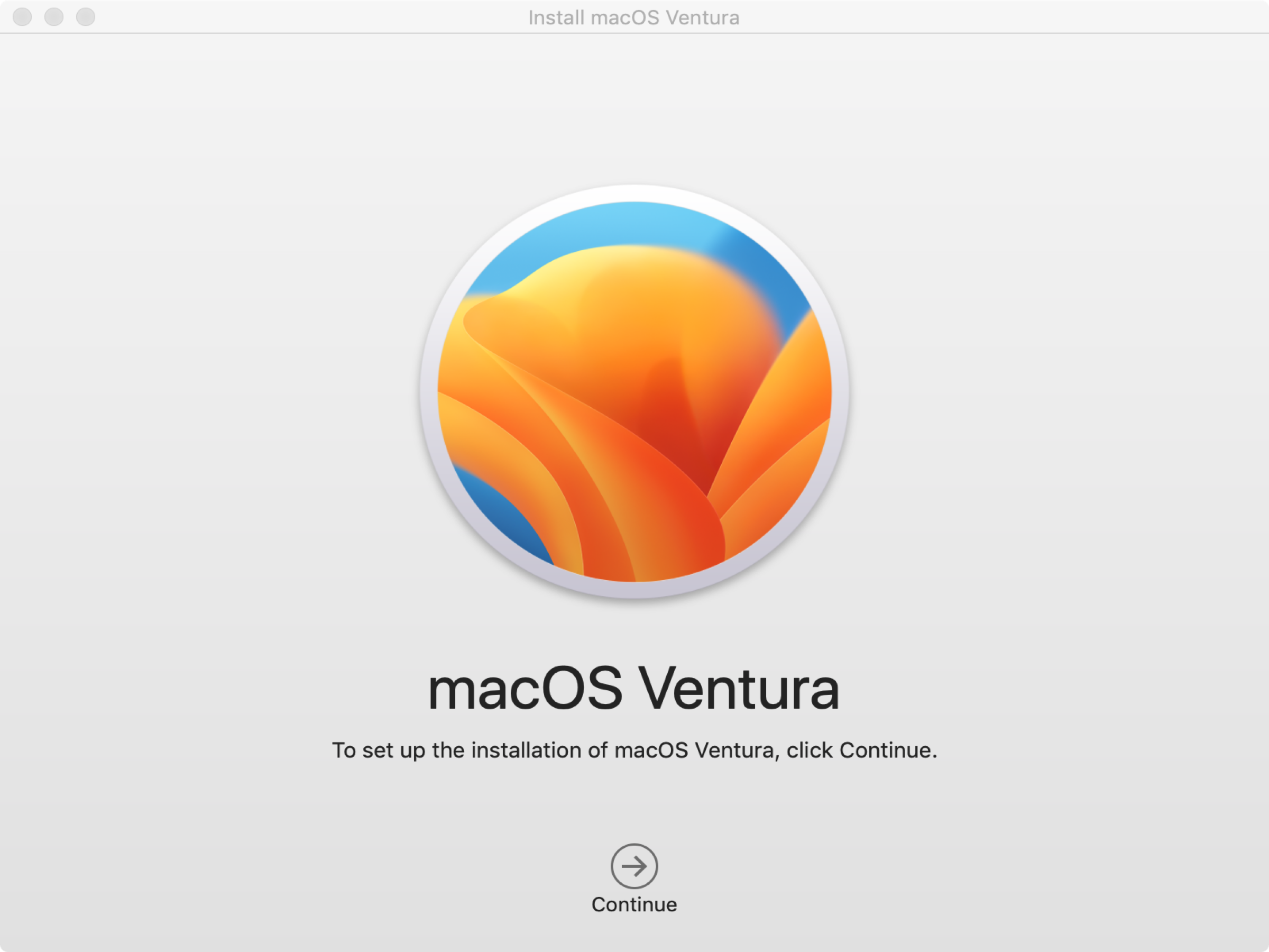 MaxOS Ventura