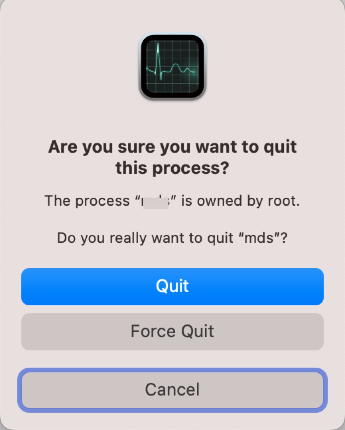 Kill mdsync on Mac