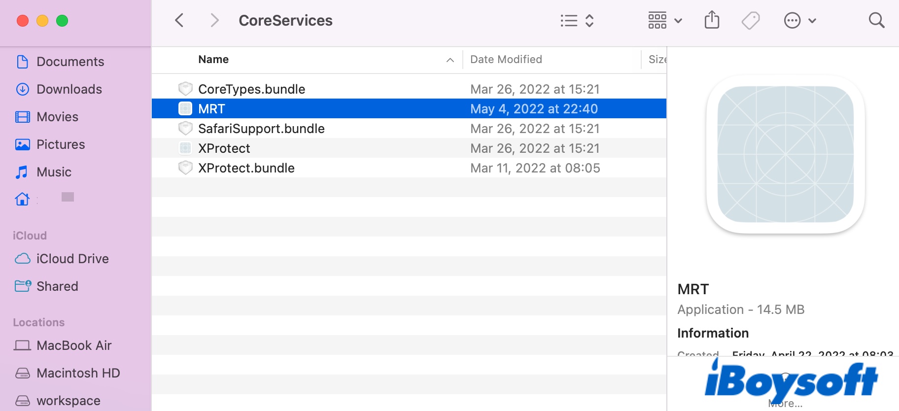 Where is MRT on Mac