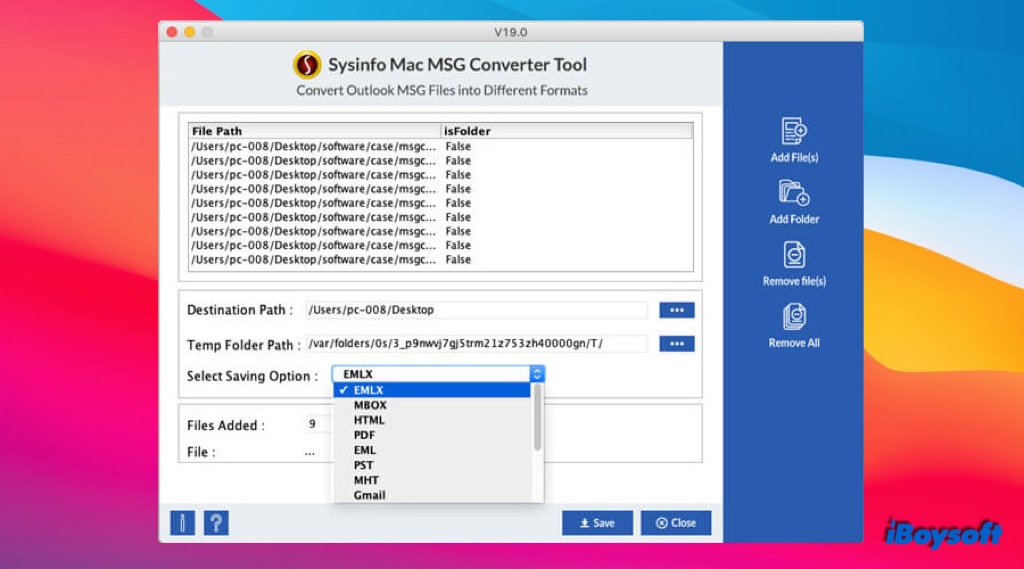MSG converter