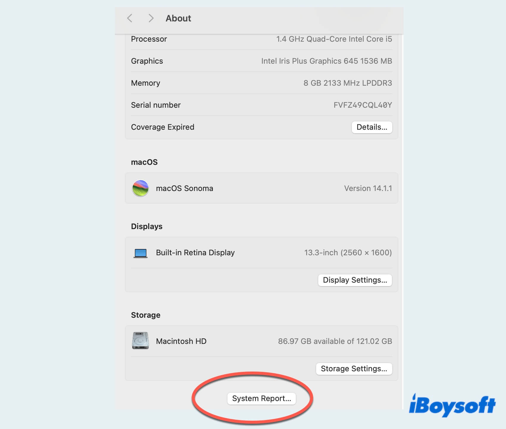 know which SSD in Mac