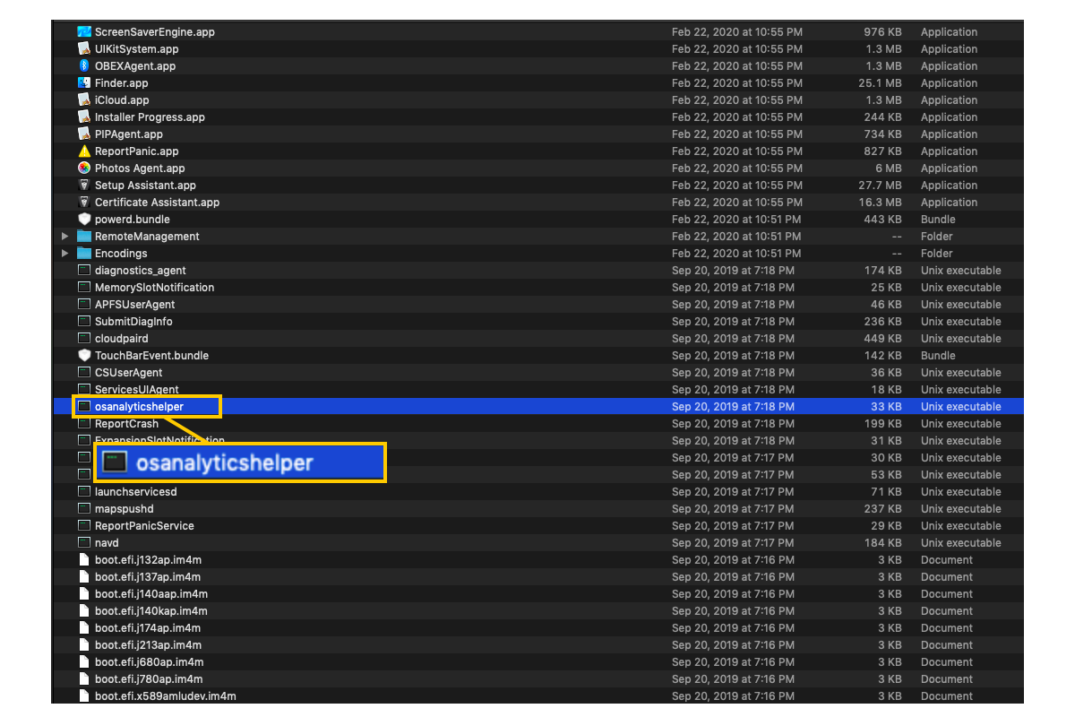 osanalyticshelper on Mac