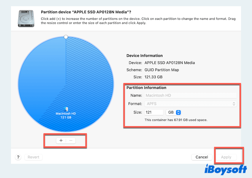 Partition auf dem Mac erstellen - Anleitung
