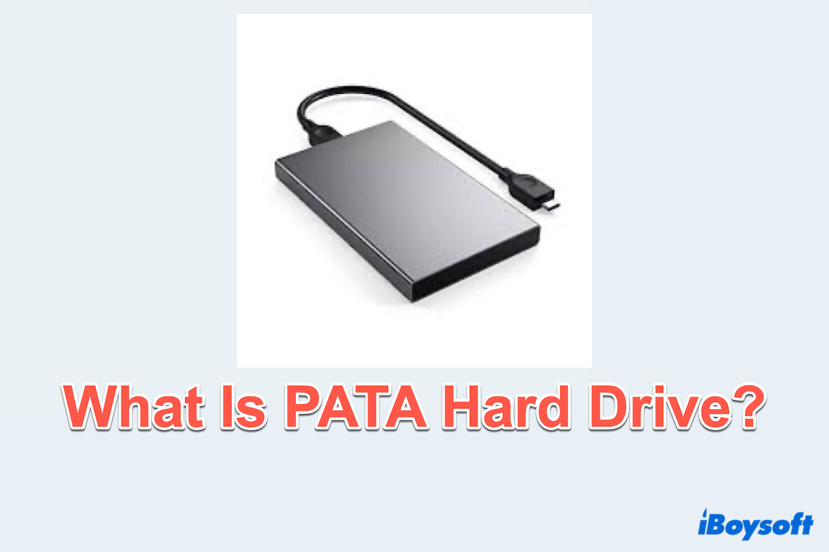 What is PATA hard drive