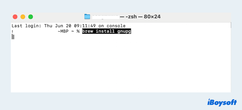 how to PGP encrypt a file on Mac