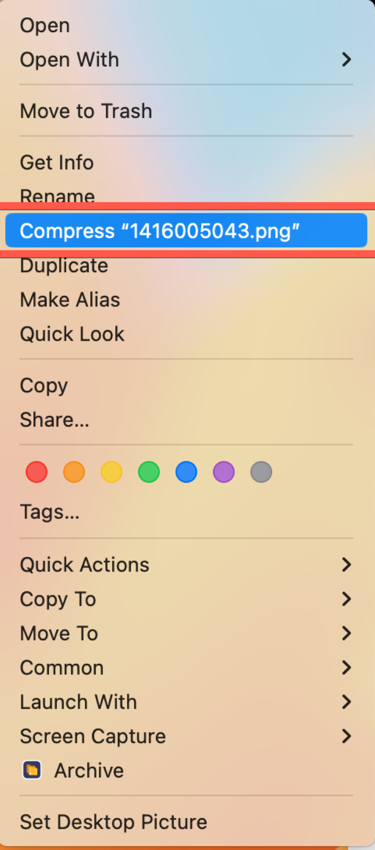 Compress photos or videos on Photo Booth on Mac or MacBook