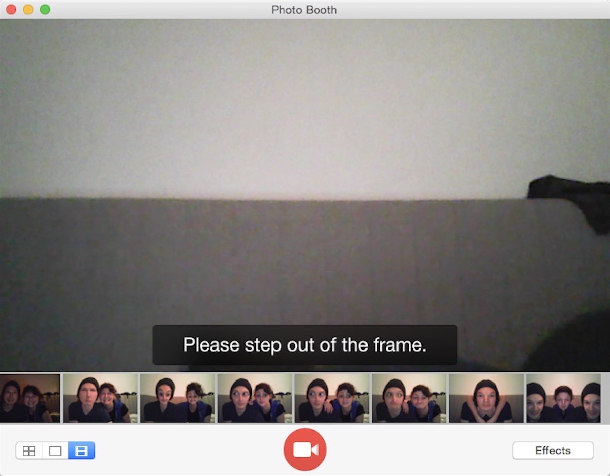 Edit videos on Photo Booth on Mac or MacBook