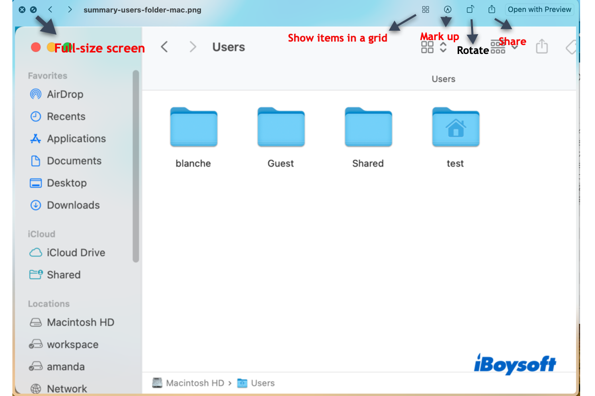 quick look mac