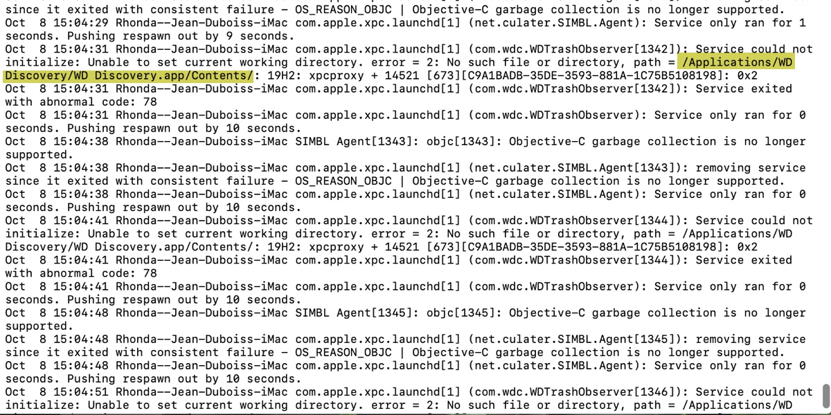 Check system log to find the cuplrit causing ReportCrash to tax CPU