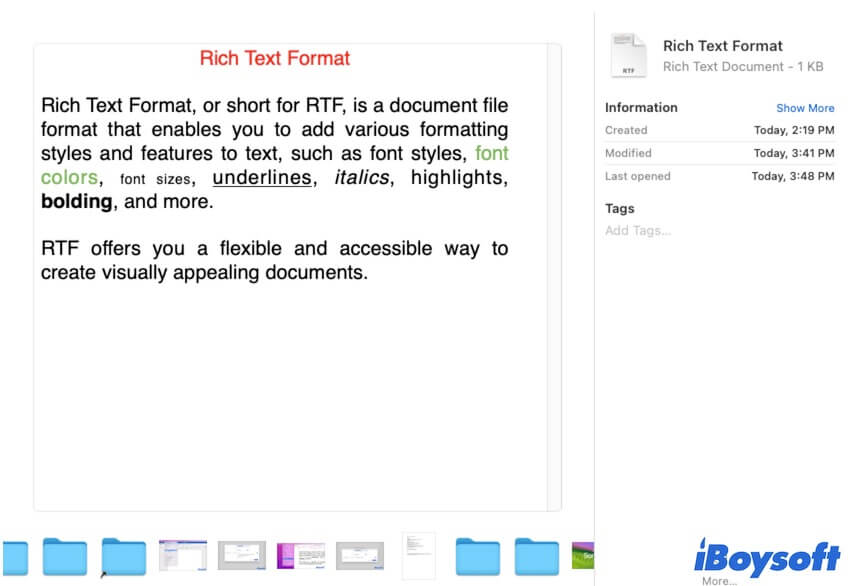 Rich Text Format