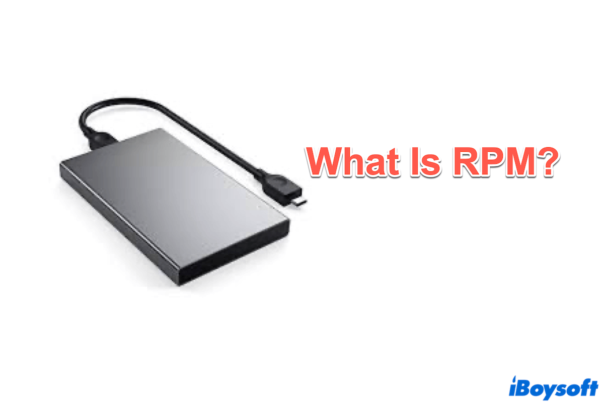 ¿Qué es un HDD RPM?